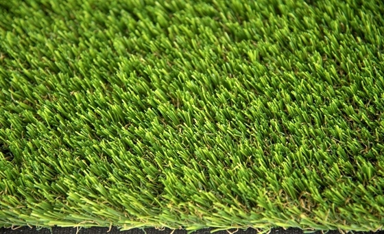 Grama artificial híbrida de alta densidade para paisagismo interno / externo para animais de estimação tapetes 35mm Excelente permeabilidade à água