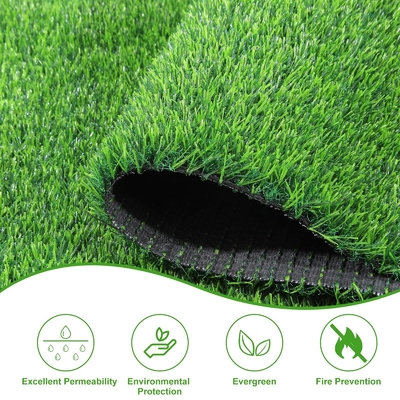 200 pontos/M Material PE não-recheio Ramo artificial 50mm 18000 Dtex Para futebol/desportos de futebol