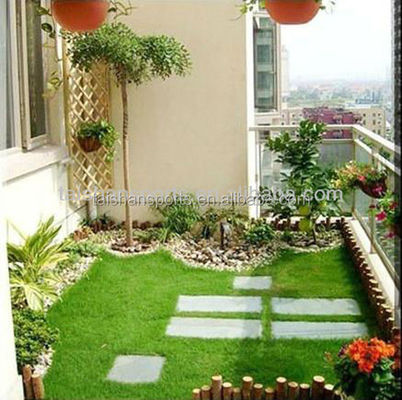 qualidade  40mm Playground Artificial Grass With Dtex 11600 And 18900 Density Used For Landscape Decoration fábrica