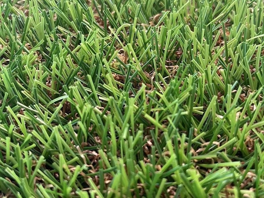 Grama artificial verde personalizada para paisagem com 38 mm de altura de pilha e Dtex 8000