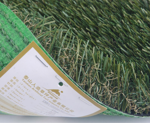 140 pontos/M 32mm Paisagismo Erva falsa com resistência UV e grande textura usada para crianças ou animais de estimação