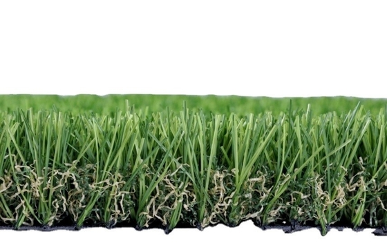 Dtex 12000 "C" Forma 40mm Erva de paisagismo artificial 130 pontos/M Erva falsa para jardins