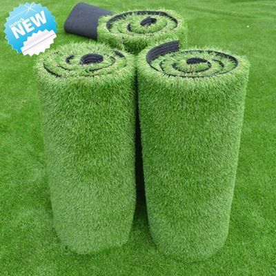 Grama Sintética com Base de Látex SBR, Altura de Pelo de 45mm e Fio em Forma de C para Paisagismo e Jardins
