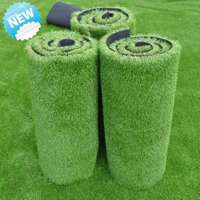 SBR Latex Backing Paisagem sintética Erva verde 45mm Para pavimentação de locais de lazer pátios familiares e jardins