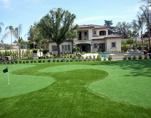 Faça sua casa e jardim se destacarem com a decoração de grama verde artificial de 35 mm de altura