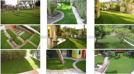 Baixa Manutenção Alta Permeabilidade Especificações Personalizáveis Grama Artificial para Parques Infantis e Jardins de Infância