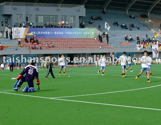 Futebol Grama de relva artificial CPP + LENO Com 5/8 polegadas de diâmetro e 40 mm de altura de pilha