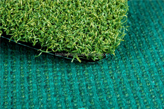 Golf artificial portátil colocando verde com suporte de CPP e material de PP Oliveira verde grama artificial falsa