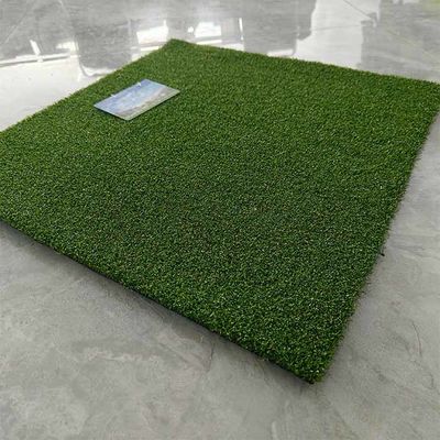 Grama artificial resistente aos raios UV para campos desportivos com instalação sem preenchimento