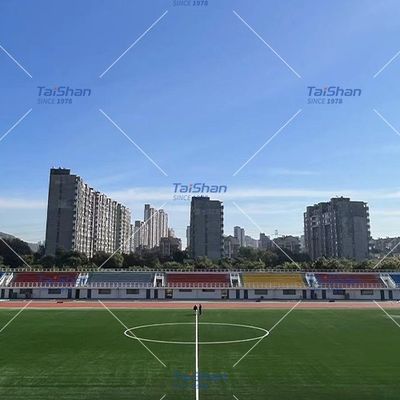 Grama artificial resistente aos raios UV para campos de futebol, com altura de pilha de 60 mm certificada pela FIFA