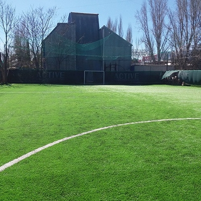 55mm Alturas de pilha Futebol Cano Artificial Necessário para Enchimento Resistente a UV Água Permeável Cano Artificial Verde