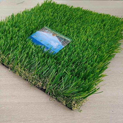 Grama artificial de playground 43mm PU grama artificial adesiva para campos de desporto e áreas públicas
