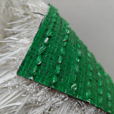 Futebol de Alto Desempenho Grama Artificial 50mm Branca Grama Artificial Verde SBR Látex Para Eventos Esportivos