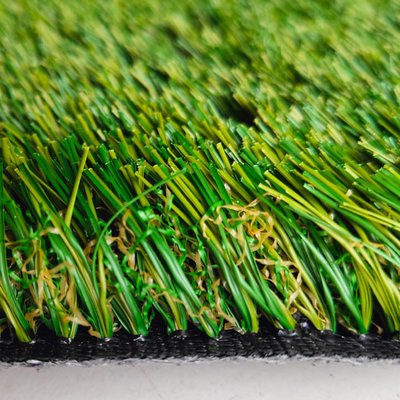 Multifuntcional não-recheado grama sintética verde 40mm baixa manutenção suave sensação aparência natural