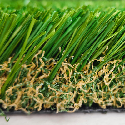 Grama artificial sem preenchimento de 45 mm para paisagens e jardins com baixa manutenção e aparência realista