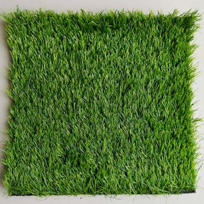 Grama sintética não inflada de 25 mm grama artificial de alta Dtex para campos desportivos e decorações paisagísticas