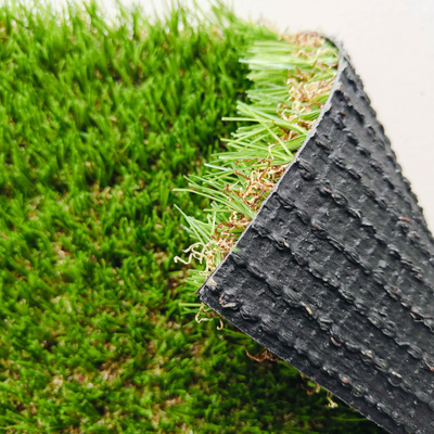 9600 Dtex 18900 Paisagem de alta densidade lazer Erva artificial misturando erva reta e curva