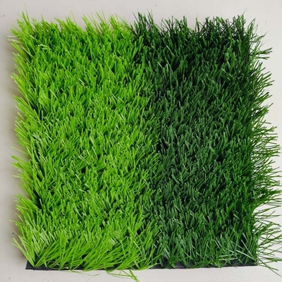 PP+Leno 50 mm de altura de pilha relva artificial esportiva com pouca manutenção e duas cores em duas áreas