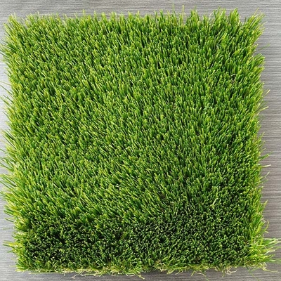 Verde SBR Latax de apoio 53mm Erva artificial com a mistura de quatro cores usadas para lazer e decoração