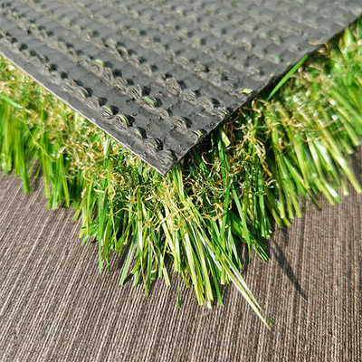 7700 Dtex Material PP/PE Erva verde artificial com 180 pontos de costura por metro e 3/8 de polegada