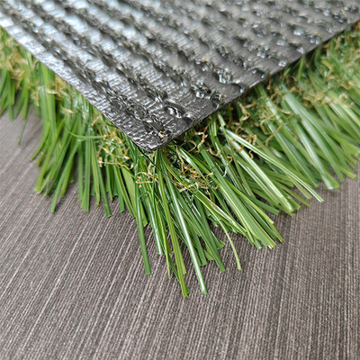 42mm Três cores diferentes de verde e uma de cor seca misturada Erva Artificial para esportes e soluções de jardim