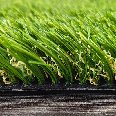 30mm Permeabilidade à água de alto desempenho Erva verde artificial com adesivo PU usado para campos de lazer