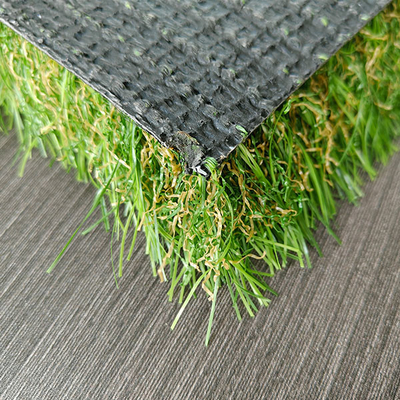 Grama artificial verde de 40 mm com proteção ambiental de 3/8 gauge