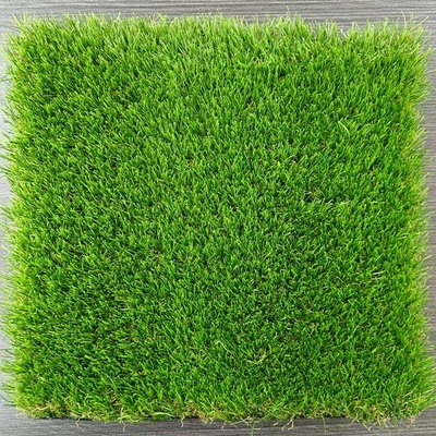 Grama artificial verde de 40 mm com proteção ambiental de 3/8 gauge