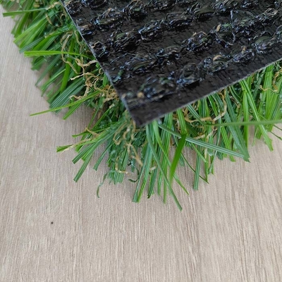 32mm de baixa contração de lazer Paisagem de relva artificial com adesivo PU e suporte duplo de PP