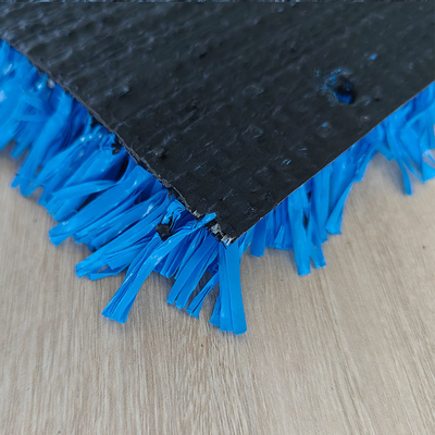 Grama artificial multifuncional de tênis de cor azul 25 mm grama sintética para campos de tênis ou outros campos esportivos