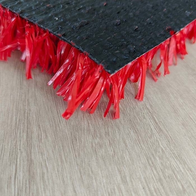25mm Vermelho Artificial Fake Tennis Grass Low Maintenance Multi Functional Astro Turf Para Esportes de Ténis e Outras Atividades