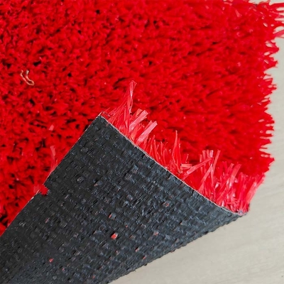 25mm Vermelho Artificial Fake Tennis Grass Low Maintenance Multi Functional Astro Turf Para Esportes de Ténis e Outras Atividades