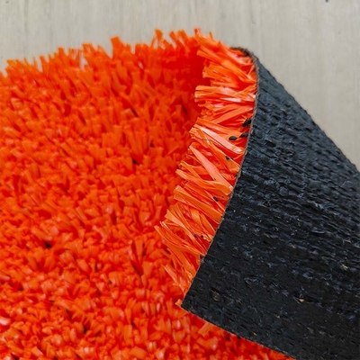 25mm Orange Terraço Artificial Court Multifuncional Para Instalações Desportivas Com Resistência UV