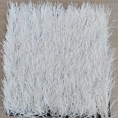 50mm White Artificial Football Turf 12000 Dtex Reemplissagem Necessária Turf Sintético Para Campos de Futebol