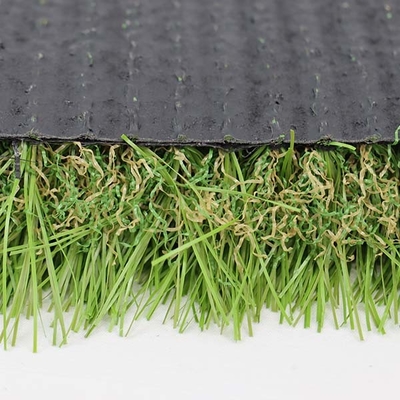 Custom Outdoor UV Resistente Tapete Natural Erva 43 mm Erva artificial Erva sintética de jardim Erva artificial para paisagem