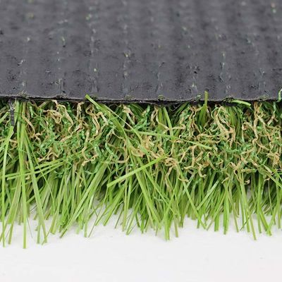 Resistente aos raios UV sob medida 43 mm Altura da pilha 200 pontos/m Densidade Erva artificial Erva sintética para paisagem