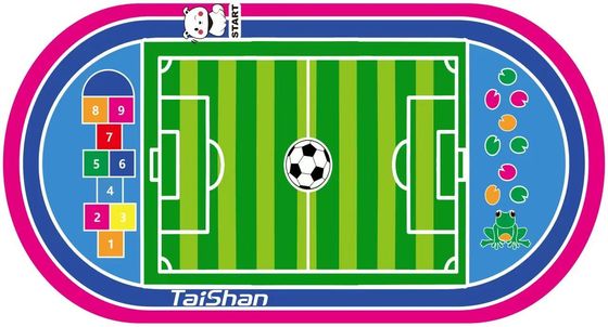 Especificações personalizáveis Mini Soccer Turf com campo de futebol artificial de nível esportivo para baixa manutenção