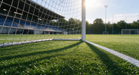 Relva Artificial Certificada FIFA de Baixa Manutenção e Resistência UV para Campos de Futebol Profissionais