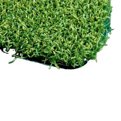 Relva artificial de golfe com alta densidade de altura de pilha de 17 mm e adesivo PU para putting greens sintéticos