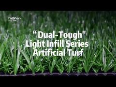 Introdução ao gramado esportivo de preenchimento leve da série "Dual-Tough"